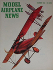 Model Airplane News Cover for December, 1956 by Jo Kotula Albatros D. V 