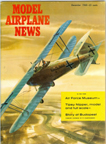 Model Airplane News Cover for December, 1960 by Jo Kotula Hannover Cl. III Hannoveroner 