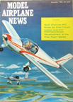 Model Airplane News Cover for December, 1961 by Jo Kotula Morane-Saulnier 880 Rallye 