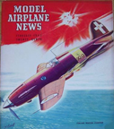 Model Airplane News Cover for February, 1943 by Jo Kotula Macchi C.202 Folgore 