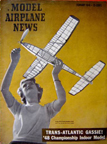 Model Airplane News Cover for February, 1949  