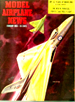 Model Airplane News Cover for February, 1955 by Jo Kotula AVRO Vulcan 