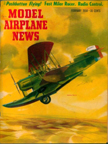 Model Airplane News Cover for February, 1958 by Jo Kotula Loening OA-1A Scout Observation 