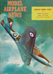 Model Airplane News Cover for February, 1960 by Jo Kotula Bell P-39 Airacobra 