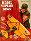 Model Airplane News Cover for January, 1953  