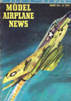 Model Airplane News Cover for January, 1957 by Jo Kotula McDonnell F3H Demon 