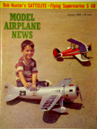 Model Airplane News Cover for January, 1959  