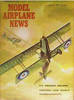 Model Airplane News Cover for January, 1961 by Jo Kotula Royal Aircraft Factory RE8 
