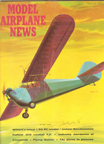 Model Airplane News Cover for January, 1962 by Jo Kotula Aeronca C-3 