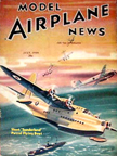 Model Airplane News Cover for July, 1940 by Jo Kotula Short Sunderland Flying Boat 