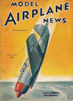 Model Airplane News Cover for July, 1941 by Jo Kotula Curtiss XSB2C-1 Helldiver 