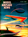 Model Airplane News Cover for July, 1949  