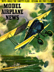 Model Airplane News Cover for July, 1956 by Jo Kotula Boeing Model 15 (FB5) 