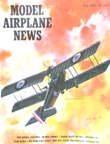 Model Airplane News Cover for July, 1964 by Jo Kotula Armstrong-Whirworth F.K. 8 