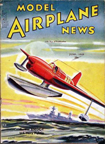 Model Airplane News Cover for June, 1940 by Jo Kotula Curtiss XSO3C-1 Seamew Floatplane 