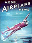 Model Airplane News Cover for June, 1941 by Jo Kotula Handley-Page HP52 Hampden 