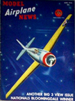 Model Airplane News Cover for June, 1942 by Jo Kotula Grumman F4f Wildcat 