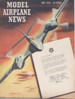 Model Airplane News Cover for June, 1945 by Jo Kotula McDonnell XP-67 Moonbat 