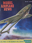 Model Airplane News Cover for June, 1951 by Jo Kotula De Havilland D.H.100 Vampire  