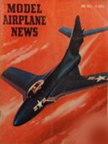 Model Airplane News Cover for June, 1953 by Jo Kotula Grumman F9F Cougar 