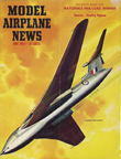 Model Airplane News Cover for June, 1954 by Jo Kotula Handley-Page Victor 