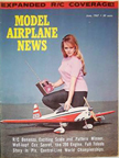 Model Airplane News Cover for June, 1967  