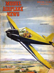 Model Airplane News Cover for March, 1946 by Jo Kotula Mooney Culver Model V 