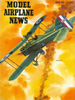 Model Airplane News Cover for March, 1953 by Jo Kotula Royal Aircraft Factory SE-5-a 
