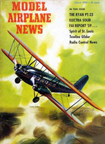 Model Airplane News Cover for March, 1959 by Jo Kotula Curtiss T-32 Condor 