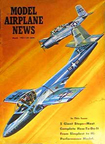 Model Airplane News Cover for March, 1961 by Jo Kotula Cessna T-37 Tweet 