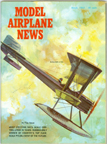 Model Airplane News Cover for March, 1965 by Jo Kotula Boeing Model 1 B W 