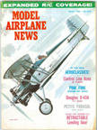 Model Airplane News Cover for March, 1966 by Jo Kotula Boeing XF3B-1 