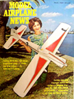 Model Airplane News Cover for March, 1968  