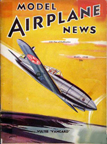Model Airplane News Cover for May, 1940 by Jo Kotula Vultee Vanguard 
