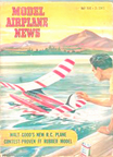 Model Airplane News Cover for May, 1949  