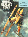 Model Airplane News Cover for May, 1954 by Jo Kotula SPAD S. XIII 