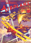 Model Airplane News Cover for Nov 1932 by Jo Kotula Friedrichshafen G.II 