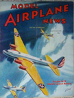 Model Airplane News Cover for November, 1940 by Jo Kotula Douglas B-19 Superbomber 