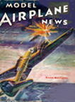 Model Airplane News Cover for November, 1941 by Jo Kotula Bristol Beaufighter 