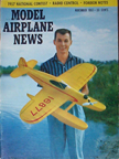 Model Airplane News Cover for November, 1957  