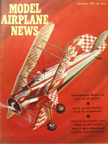 Model Airplane News Cover for November, 1961 by Jo Kotula Bucker Bu 133C Jungmeister 