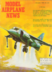 Model Airplane News Cover for November,1962 by Jo Kotula Hawker-Siddley Gr.3 Harrier 