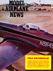 Model Airplane News Cover for November, 1964  