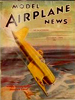 Model Airplane News Cover for October, 1940 by Jo Kotula Chance-Vought F4U Corsair 