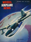 Model Airplane News Cover for October, 1942 by Jo Kotula Boeing XPBB-1 Sea Ranger 