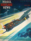 Model Airplane News Cover for October, 1943 by Jo Kotula Hawker Typhoon Tiffy 