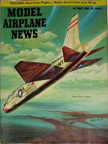 Model Airplane News Cover for October, 1956 by Jo Kotula Vought XF8U-1 Crusader I 