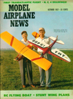 Model Airplane News Cover for October, 1957  