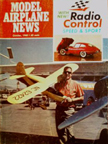 Model Airplane News Cover for October, 1968  
