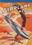 Model Airplane News Cover for September, 1938 by Jo Kotula Polikarpov I-17 